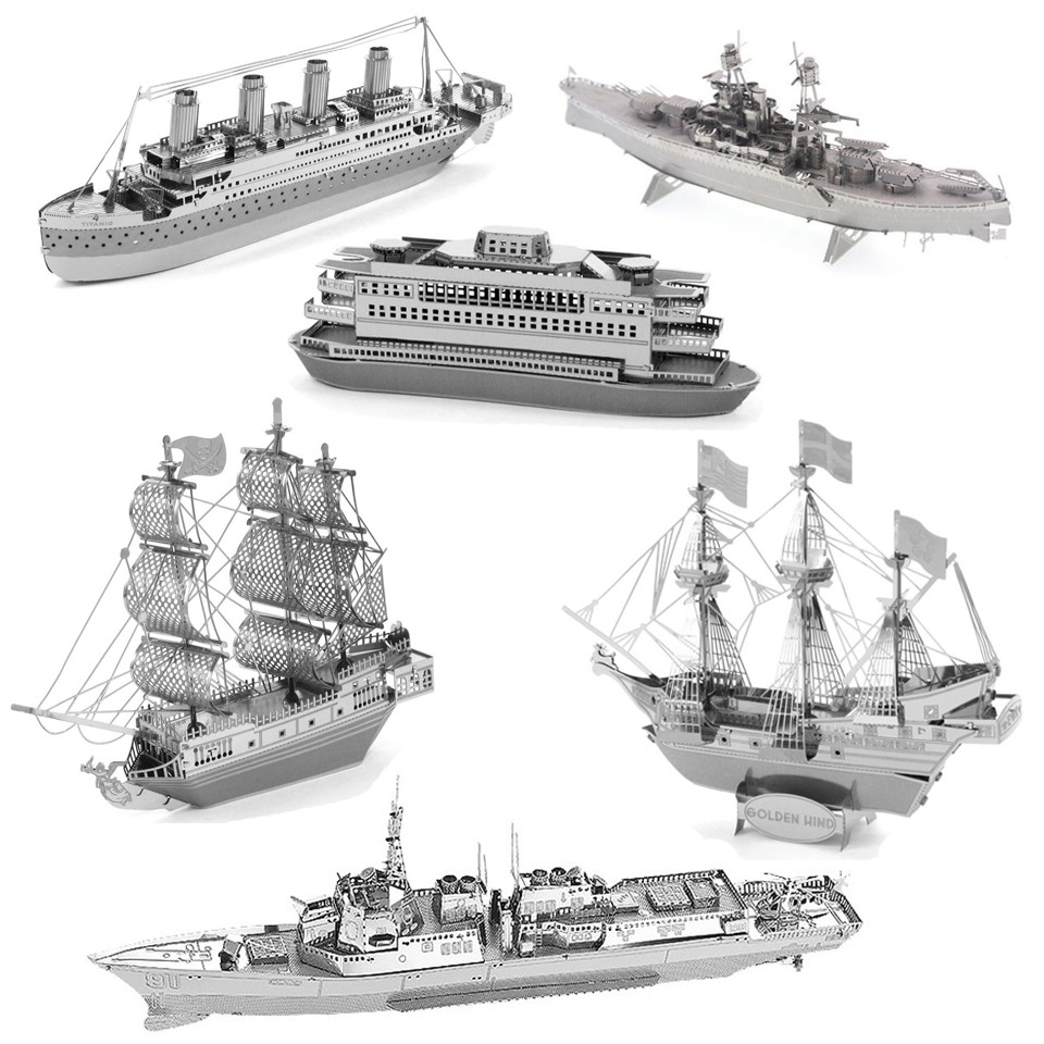 3d-metal-model-kit-โมเดล3d-metal-ships