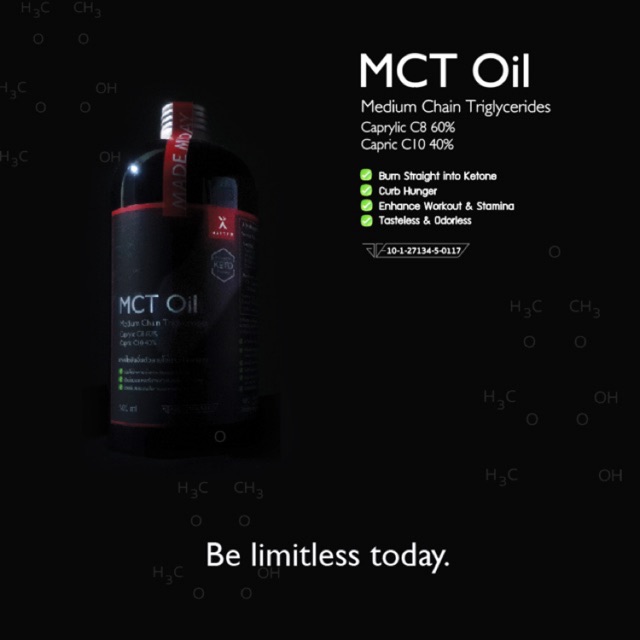 ภาพหน้าปกสินค้าส่งไว ถูกชัวร์ น้ำมัน MCT Oil C8-C10 60:40 ตัวช่วยให้ร่างกายเข้าคีโตซิสได้ไวๆ  by A Matter Bifrosto จากร้าน a.matter บน Shopee