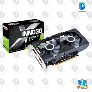 การ์ดจอ INNO3D GEFORCE GTX 1650 TWIN X2 OC 4GB สินค้าใหม่ รับประกัน 3 ปี