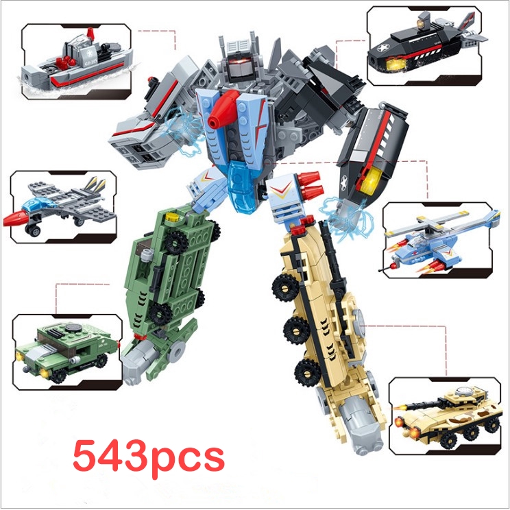 6-in-1-บล็อกตัวต่อหุ่นยนต์-รูปทหาร-chaoji-series-8717-diy-ของเล่นสําหรับเด็ก-543-ชิ้น-ต่อชุด