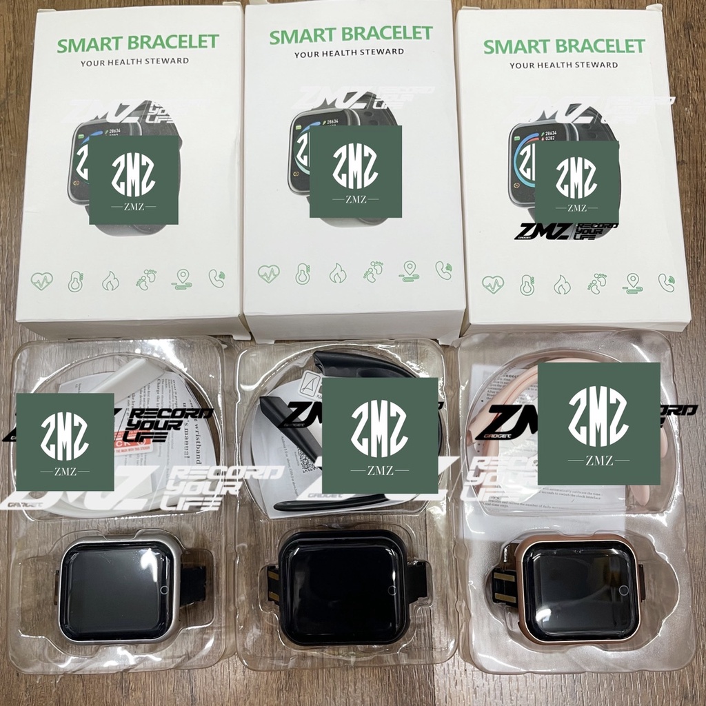 ราคาและรีวิวD20 นาฬิกาสมาร์ทWaterproof Smart Watchสัมผัสได้เต็มจอ รองรับภาษาไทย วัดชีพจร ความดัน นับก้าว