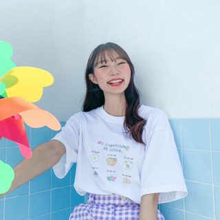 เสื้อยืดสีขาว Do everything at home