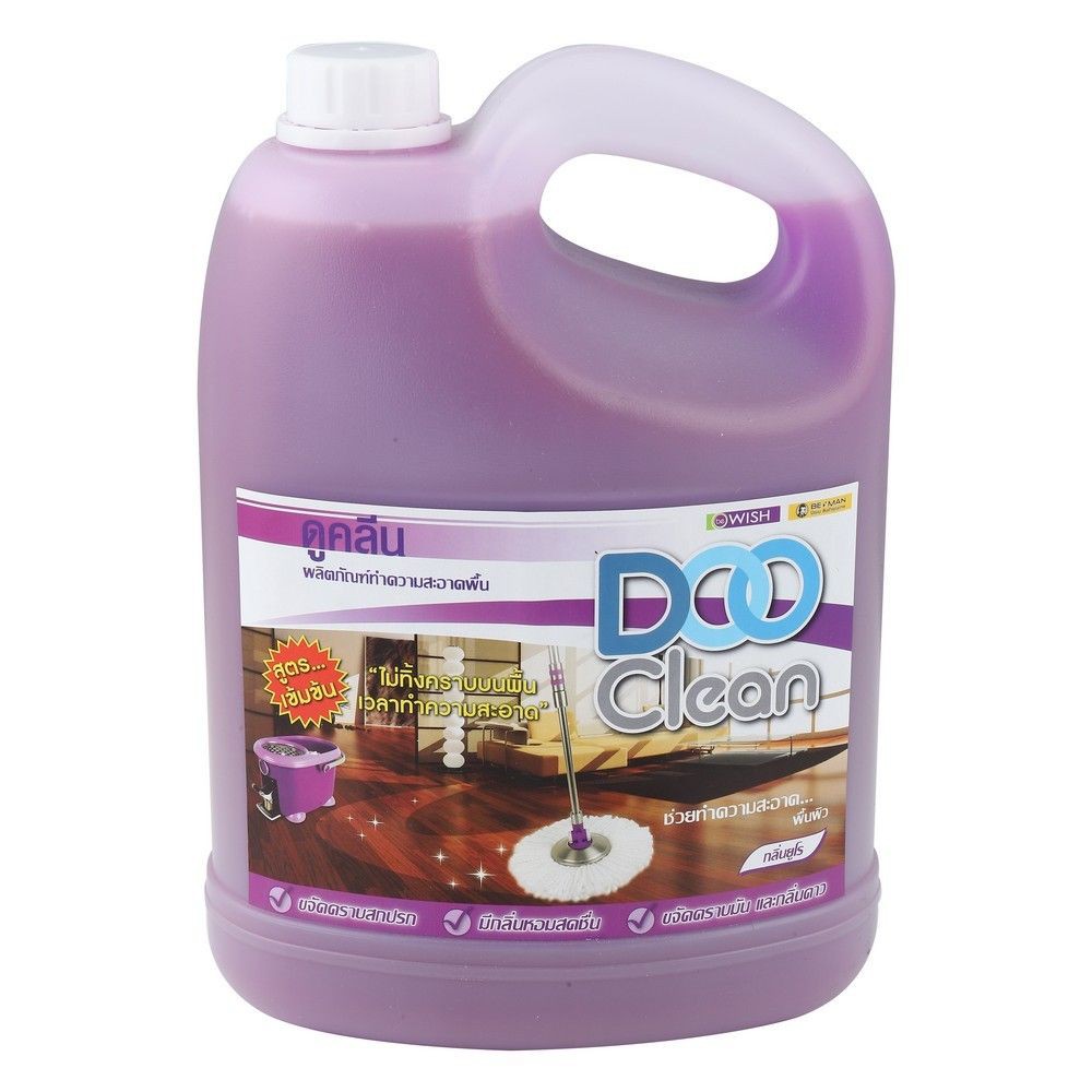 น้ำยาทำความสะอาดพื้น DOO CLEAN 4 ลิตร น้ำยาทำความสะอาดพื้น | Shopee ...