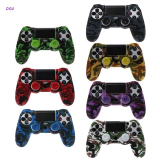 Dou เคสซิลิโคนกันลื่นสําหรับ Playstation Ps4 Controller