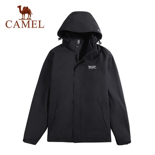 CAMEL เสื้อแจ็คเก็ตกันน้ํากันลมสําหรับผู้ชาย