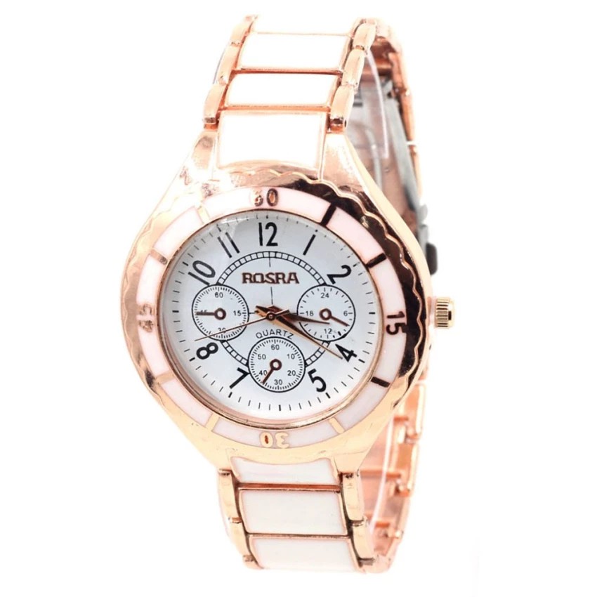 sevenlight-นาฬิกาข้อมือคู่รัก-8001-x2-white-rose-gold-คละสี