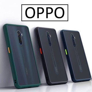 ภาพขนาดย่อสินค้าเคสขอบสี เคส Oppo reno4 A5s A5 2020 A9 2020 A7 A3s A91 A92 A31 A12 F9 F11pro A53 เคสออปโป้ case เคสกันกระแทก เคสโทรศัพท์