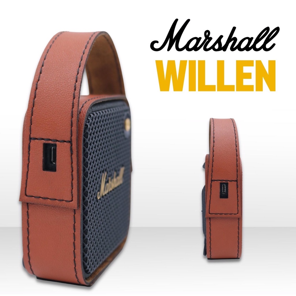 เคสสำหรับใส่ลำโพงมาแชล-willen-ตรงรุ่น-เคสหนังอย่างดี