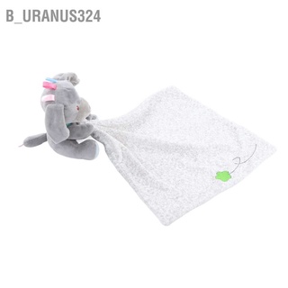 B_uranus324 Baby Security Blanket Soft Comfortable Cute Puppy Design Good Water Absorption Towel Plush Toy Comfort for Home