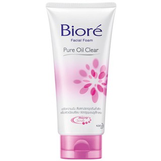 Biore Facial Foam Pure Oil Clear 100g