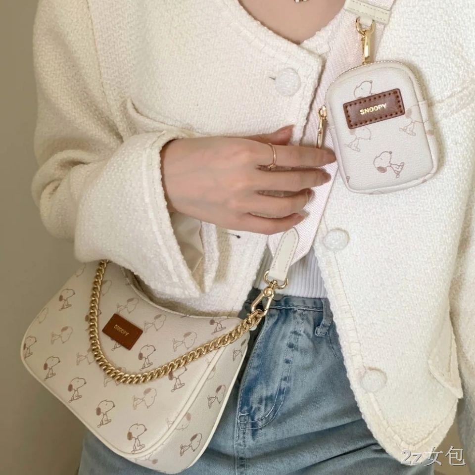 nanfeng-snoopy-co-branded-fashion-chain-กระเป๋าสะพายไหล่สามในหนึ่งเดียวผู้หญิง-messenger-bag
