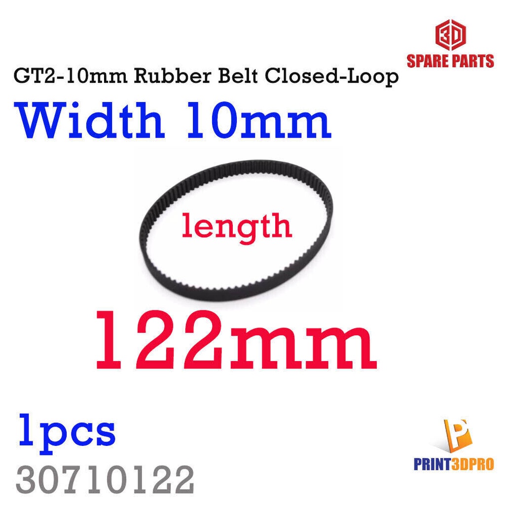 1/2/5PCS GT2 Closed Loop Timing Belt Rubber 860/892/900/930 - View #9