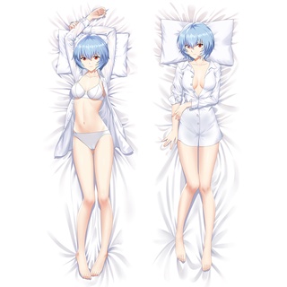 60x180 ซม. EVA อะนิเมะ Copslay หมอน Dakiamkura ปลอก Ayanami Rei กอดร่างกาย ปลอกหมอนญี่ปุ่น Otaku ตกแต่งห้อง ของขวัญคริสต์มาส