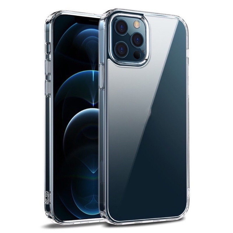 เคสใส สำหรับ iPhone รุ่นใหม่ล่าสุด 🔥 TPU+PC 🔥 เคสกันกระแทก รุ่น 17 Air/16E/15 Pro Max/14/13/12/11/XS Max/XR/8/ 7 Plus - 4