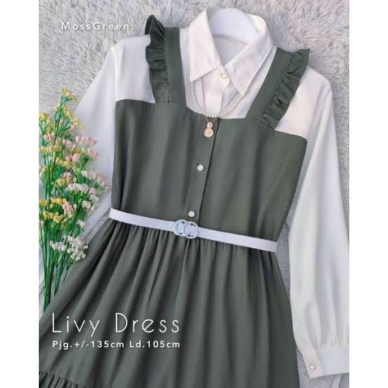 livy-dres-เสื้อผ้าสตรีมุสลิม-สายรัดเอว