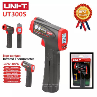 เครื่องวัดอุณหภูมิอินฟราเรดดิจิตอล -32-400 ℃ UNI-T  UT300S Infrared Thermometers เครื่องตรวจจับอุณหภูมิ