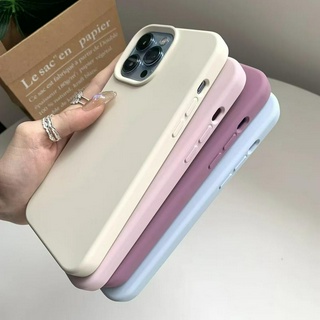 เคสสำหรับiPhone IX XS Xr Xmax สำหรับไอโฟน X XR Xmax เคสสีเรียบสวยๆ มีโลโก้ เคสยางพารา เคสกำมะหยี่สวยๆ เคสสีพื้นพร้อมส่ง