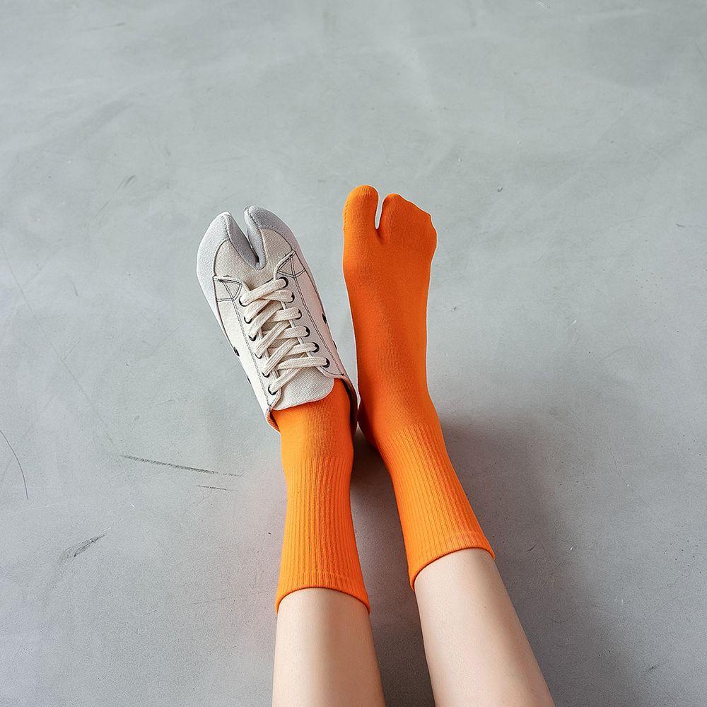 daron-ถุงเท้าข้อยาว-หลากสี-สไตล์ฮาราจูกุ-คู่รัก-ผู้หญิง-แยกนิ้วเท้า-ผู้ชาย-ร้านขายชุดชั้นใน