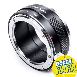 K&F Concept NIK F-SL เมาท์แปลง อแดปเตอร์ ( Lens mount adapter NIK F Mount For L Mount ( NIK F SL / NIK F L / NIK F TL )