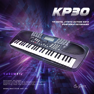Kurzweil KP30 เปียโนไฟฟ้าสำหรับเด็ก 49 note, mid-sized keys รุ่นเริ่มต้น (รับประกัน 1 ปี)