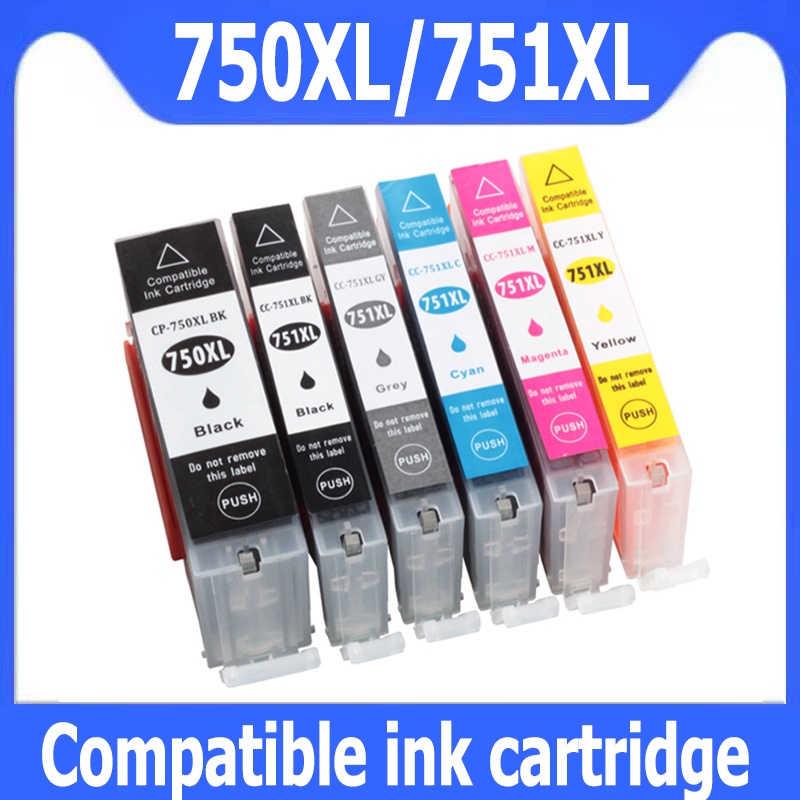 PGI 750 CLI 751 ink PGI 750XL CLI 751XL ink Cartridge PGI750XL CLI751XL ...