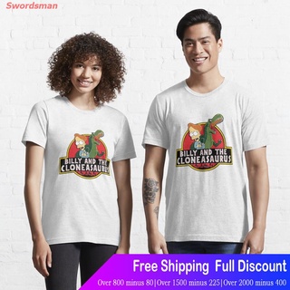 Swordsman เสื้อยืดกีฬา Billy &amp; The Cloneasaurus T-Shirt Essential T-Shirt Short sleeve T-shirts