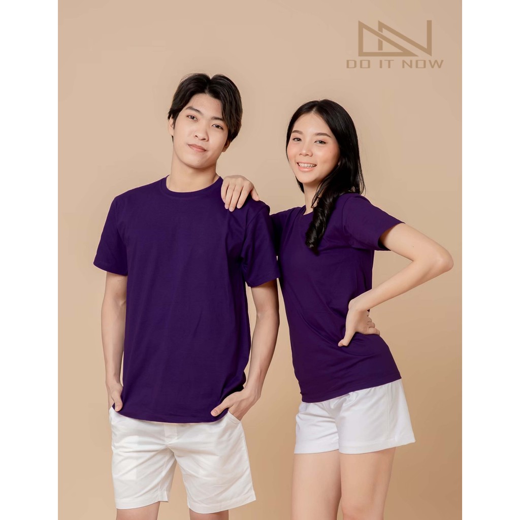 เสื้อคอกลมสีม่วง-by-doitnow-สินค้าคุณภาพ-จากแห่งผลิตโดยตรง