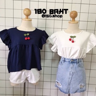 🍒TT347 – เสื้อลายเชอรี่