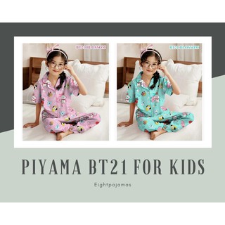 Piyama BT21 ชุดเสื้อผ้าเด็ก