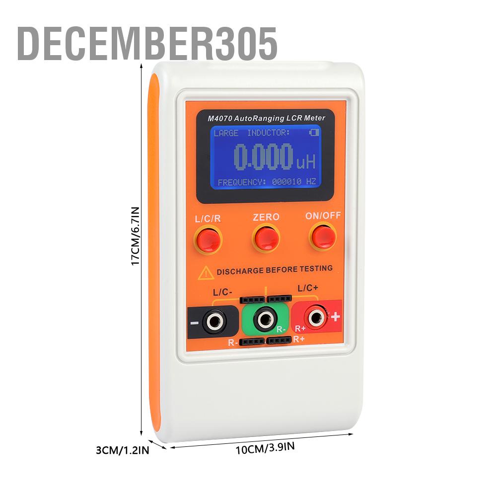 december305-m-4070-lcr-in-circuit-meter-automatic-range-inductance-capacitance-resistance-tester