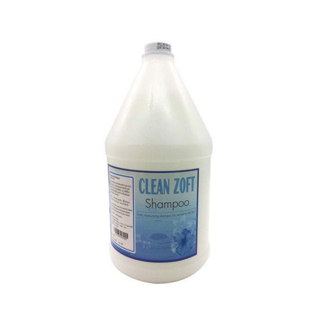 แชมพู-clean-zoft-3800-ml-1-แกลลอน-สำหรับโรงแรม-รีสอร์ท-สปา-และห้องพักในอพาร์ทเม้น