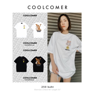 [LEEE]Coolcomer-CL003:เสื้อยืดสกรีนลาย คอกลม