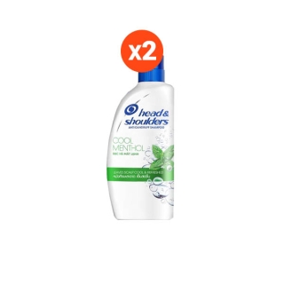 โปรโมชั่น Flash Sale : Head & Shoulders แชมพูขจัดรังแค สูตร คูล เมนทอล 850 มล. X2 ขวด Anti Dandruff Shampoo Cool Menthol