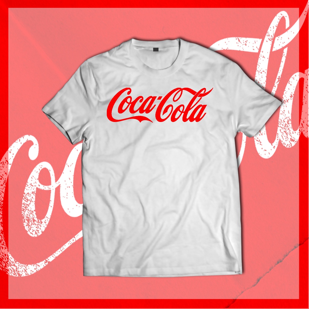 แฟชั่นคลาสสิก-cotton-tshirts-เสื้อ-ยืดส-กรีนลายโลโก้-fanta-coca-cola-เสื้อโค้ก-coke-สุดฮิต-ผ้า-cotton100-เสื้อยืด-แฟช