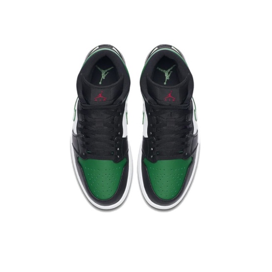 nike-air-jordan-1-mid-black-green-toe