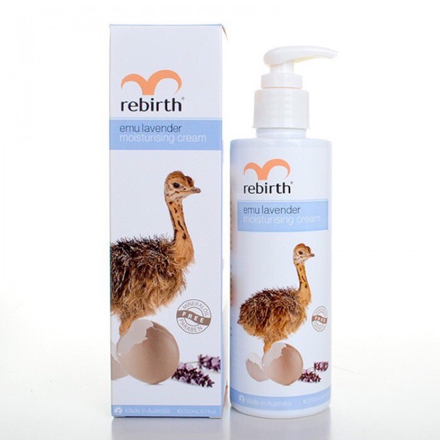 rebirth-emu-lavender-moisturising-cream-200ml-โลชั่นทาผิว-รีเบิร์ท-ผสมอีมูออยล์