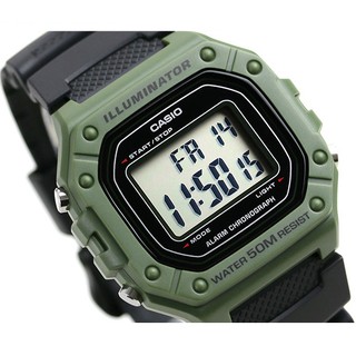 ร้านแนะนำCasio นาฬิกาข้อมือผู้ชาย ผู้หญิง สายเรซิน รุ่น W 218H ของแท้ประกันศูนย์ CMG img 2