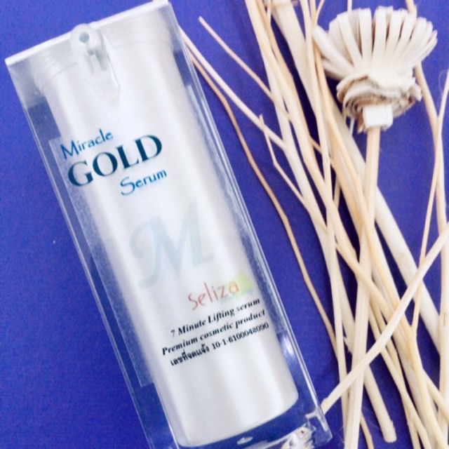 Miracle Gold Serum เซรั่มหน้าตึง Shopee Thailand