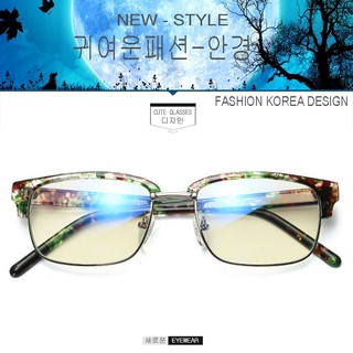 Fashion เกาหลี แฟชั่น แว่นตากรองแสงสีฟ้า รุ่น 5016 C-345 รวมสีกละ ถนอมสายตา (กรองแสงคอม กรองแสงมือถือ)