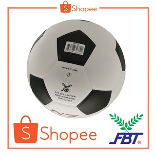 ภาพขนาดย่อของภาพหน้าปกสินค้าลูกฟุตบอล FBT ขนาดมาตรฐาน จากร้าน biblewerayut บน Shopee