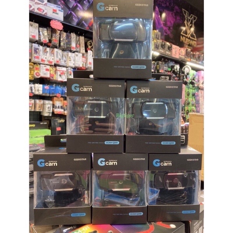 กล้องเว็บแคม-กล้อง-ติด-คอม-กล้องคอมพิวเตอร์-มีไมโครโฟนในตัว-webcam-full-hd-auto-focus-1080p-30fps-gcam-q200