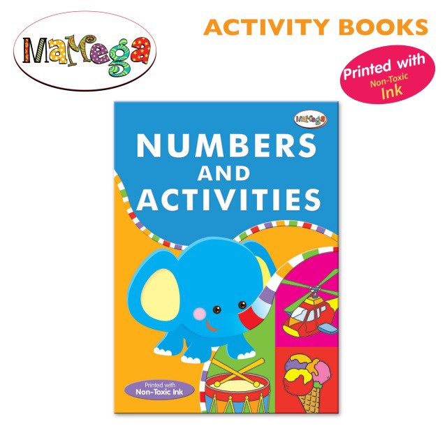 แบบฝึกหัดACTIVITY+ตัวเลขMAMEGA | Shopee Thailand