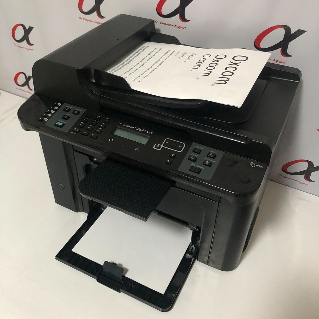 ปริ้นเตอร์ HP รุ่น M1536 dnf (มือสอง) ปริ้นหน้า-หลัง ปริ้นขาว-ดำ (Print ...
