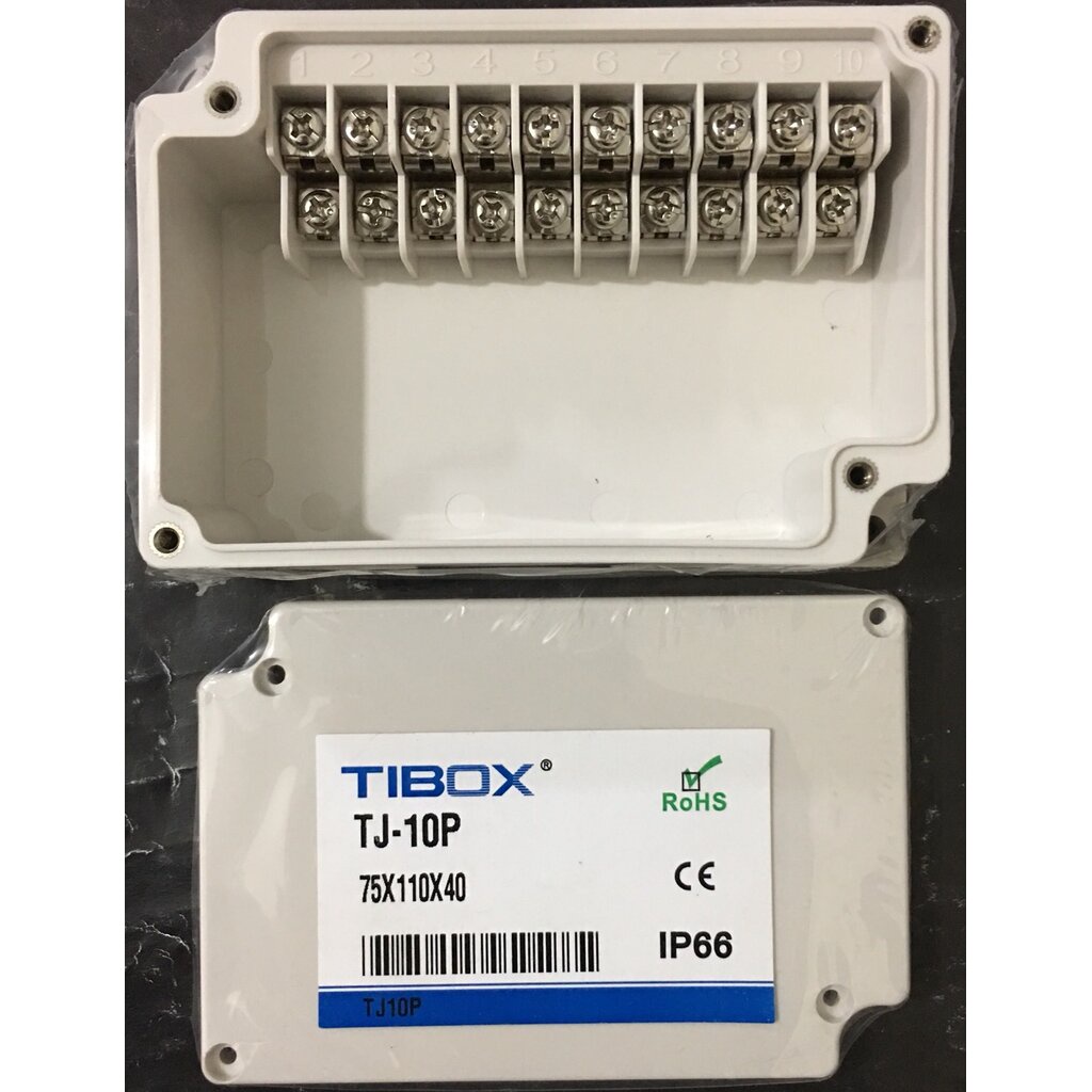 TJ-10P : Terminal Block Box IP66 (กล่องพลาสติก พร้อมเทอร์มินอลบล็อก ...