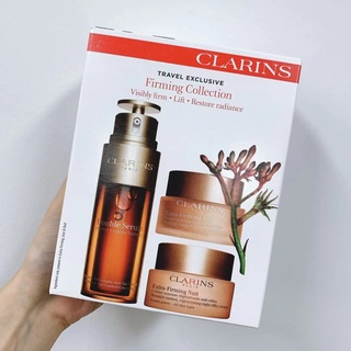 Clarins ครีมเอสเซ้นบํารุงผิวหน้า 50 มล. 50 มล. สารสกัดจากคู่ 50 มล. สามกล่อง