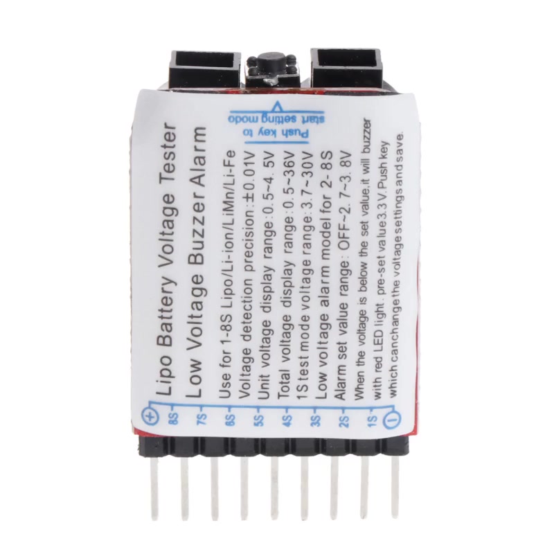 esp-2-in-1-โมดูลเตือนภัย-แรงดันไฟฟ้าต่ํา-อัพเกรดแบตเตอรี่เรือบังคับ-1-8s-led