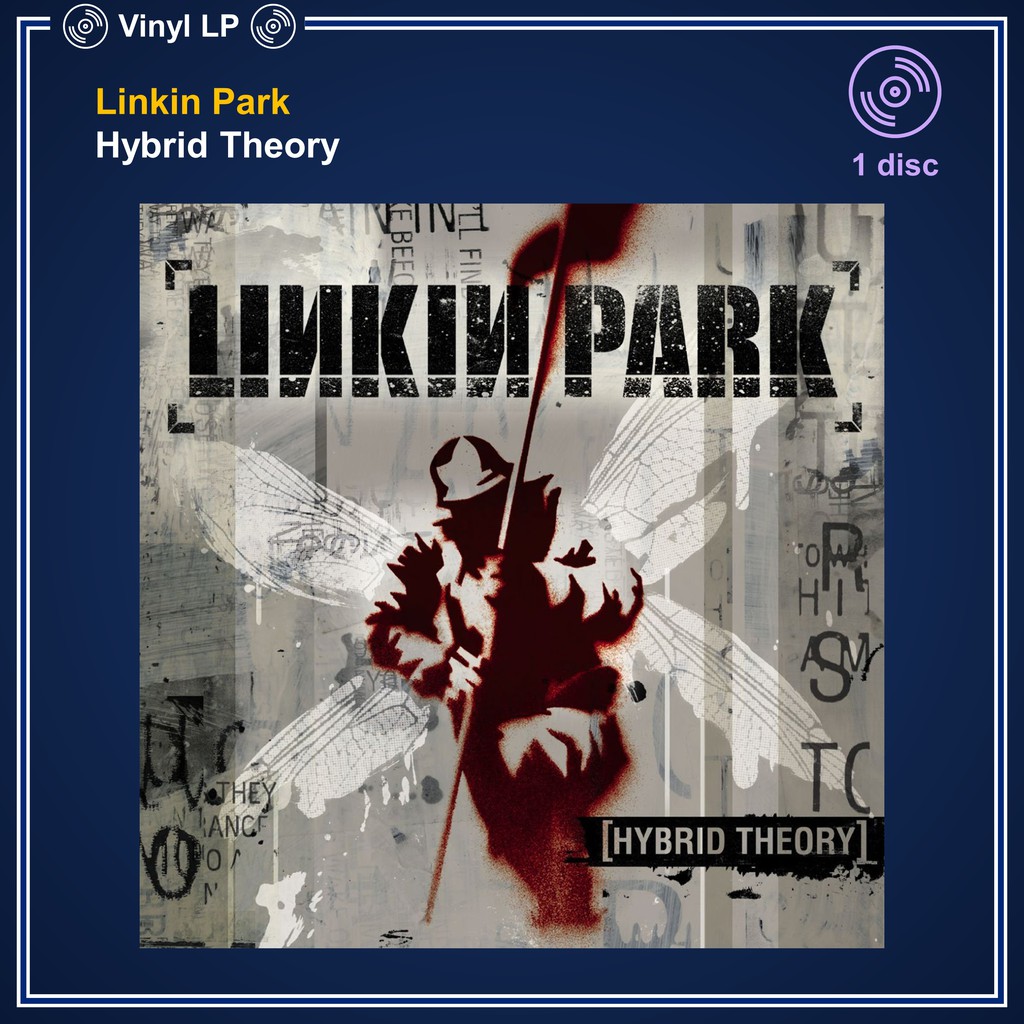 แผ่นเสียง-vinyl-lp-linkin-park-hybrid-theory-แผ่นสีดำ-ใหม่และซีล-ss