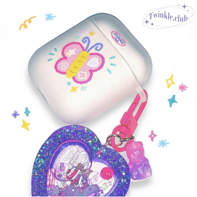 ภาพหน้าปกสินค้าButterfly เคสแอร์พอร์ต airpod gen1/2 จากร้าน twinkle.clubb บน Shopee