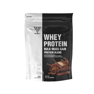 V Whey Bulk Mass Gain Whey Protein Blend - วีเวย์ เวย์โปรตีน เวย์ เพิ่มน้ำหนัก เสริมสร้างมวลกล้ามเนื้อ