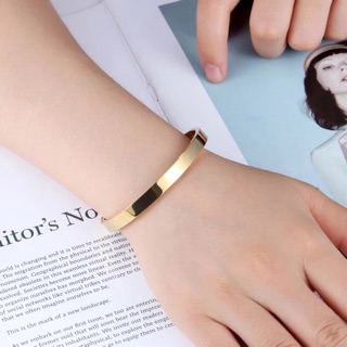 กำไล ใส่ที่รัดได้ Hair Tie Cuff Bangle